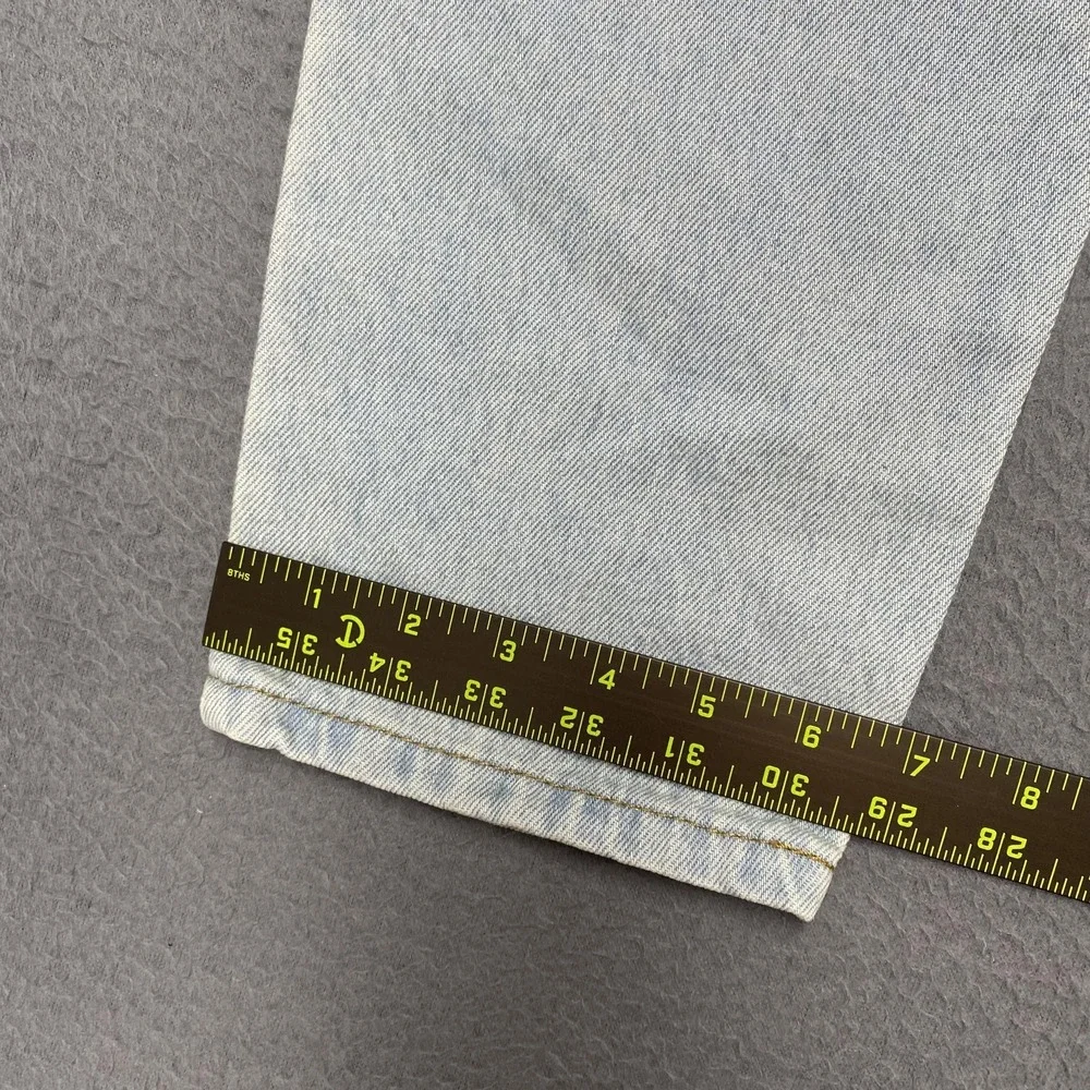 BDG Dad Slim Tapered Fit Jeans Mens 31x32 Blue Light Wash‎ Denim Pants Casual